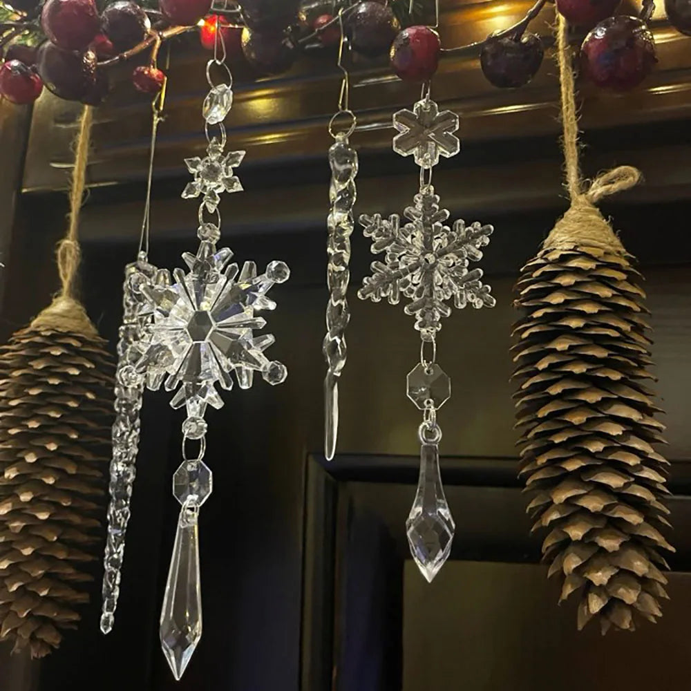 Acrylic Christmas Decor Set