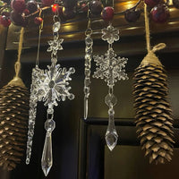 Acrylic Christmas Decor Set